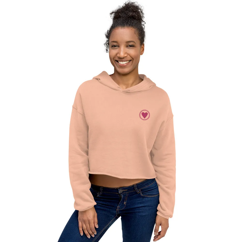 Spread Love | Crop Hoodie