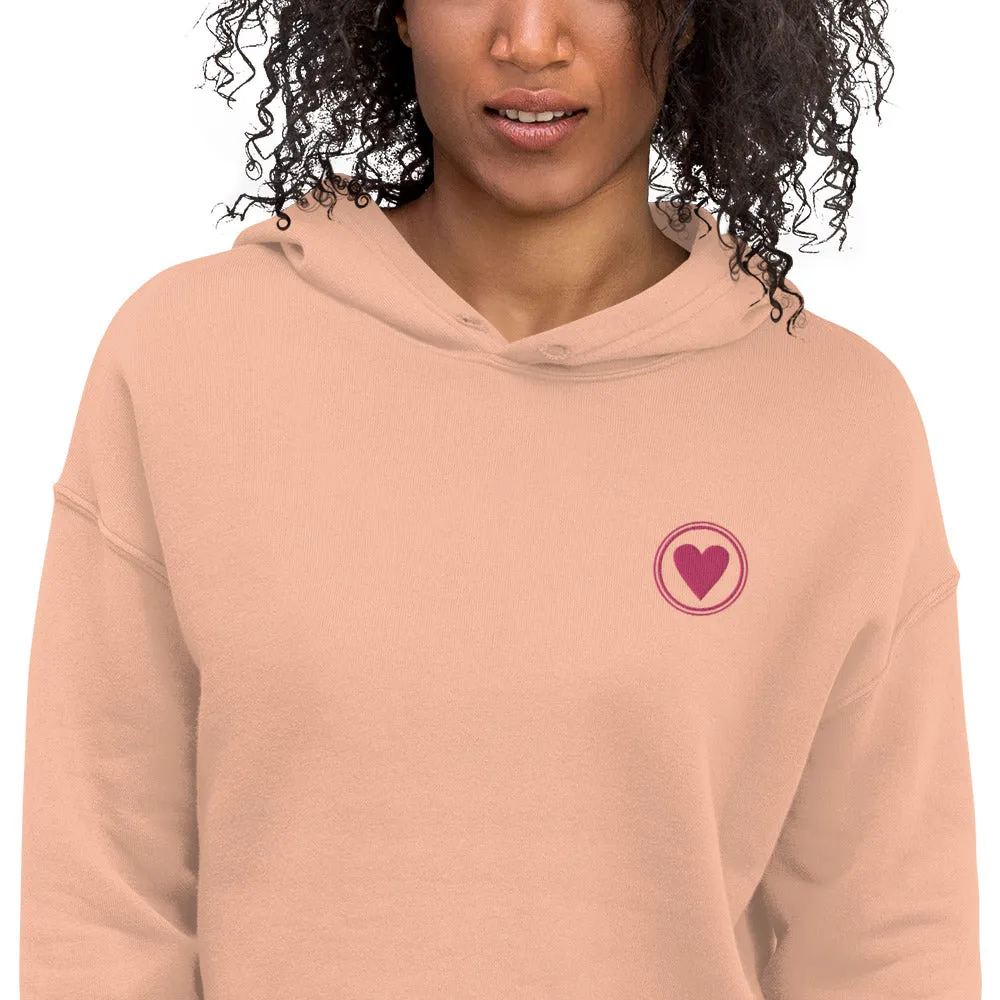 Spread Love | Crop Hoodie