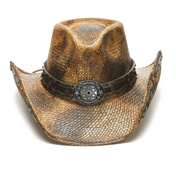 Stampede Men's Straw Cowboy Hat - The Revolver