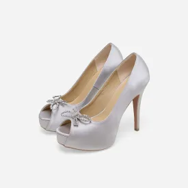 Starling Silver Lining Love Wedding Pumps