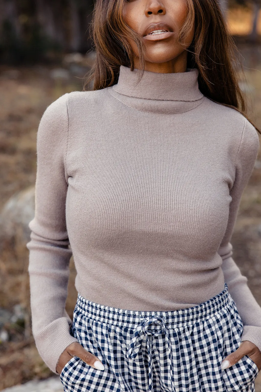 Starry Eyed Turtleneck Sweater