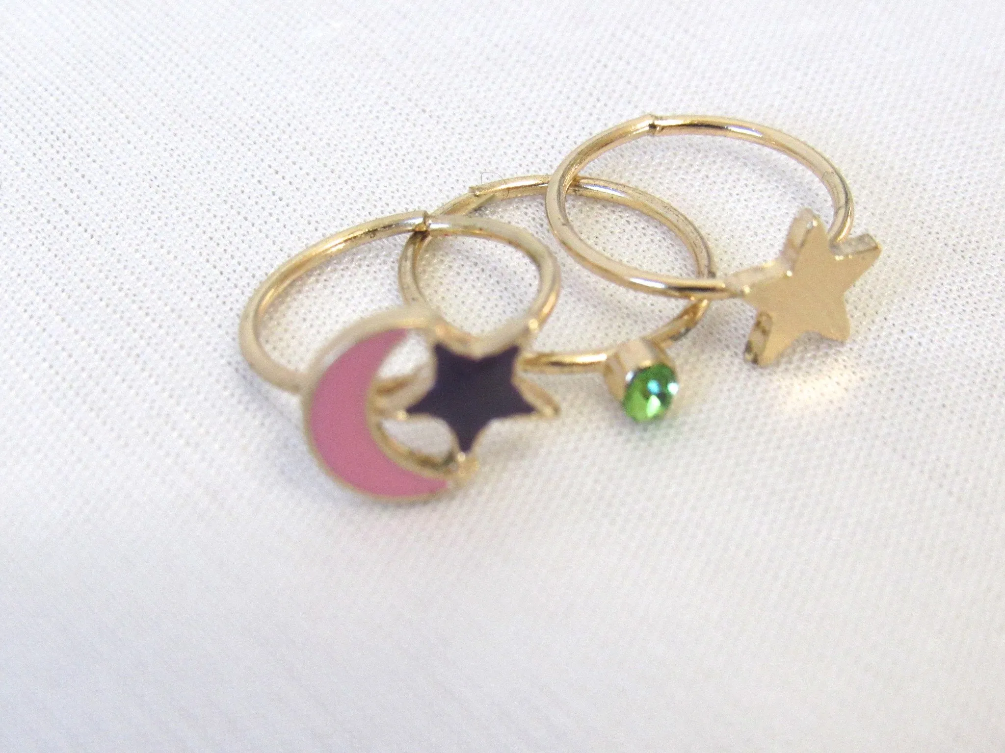 Starry Night Midi Ring Set (3pc)