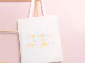 Stationery Is All I Think About Tote Bag