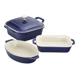 Staub 4-Piece Mixed Baking Dish Set