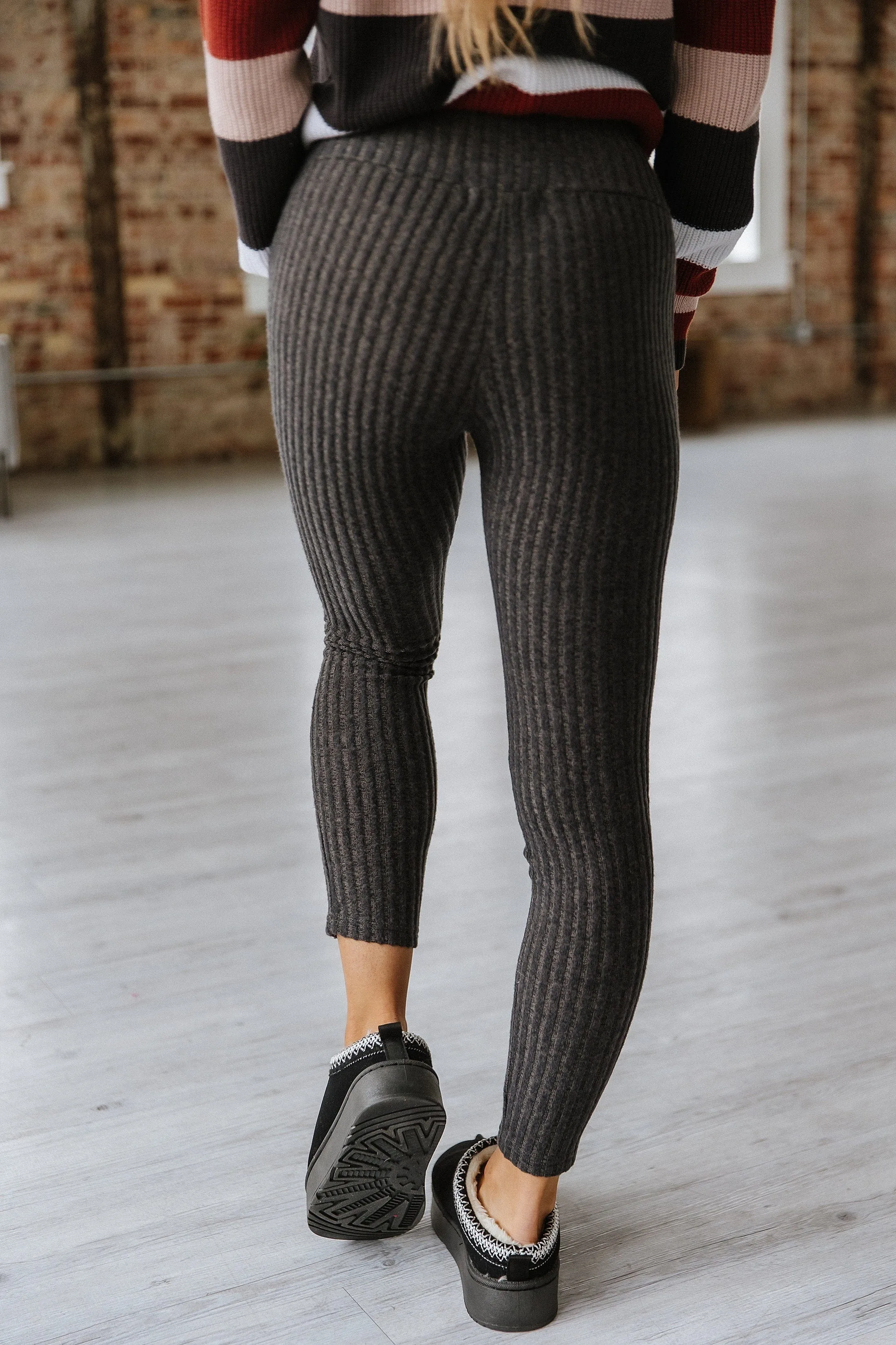 Sterling Ribbed Knit Leggings | S-XL | PRE ORDER