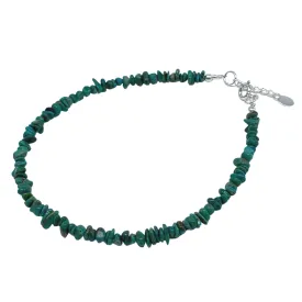 Sterling Silver Turquoise Anklet