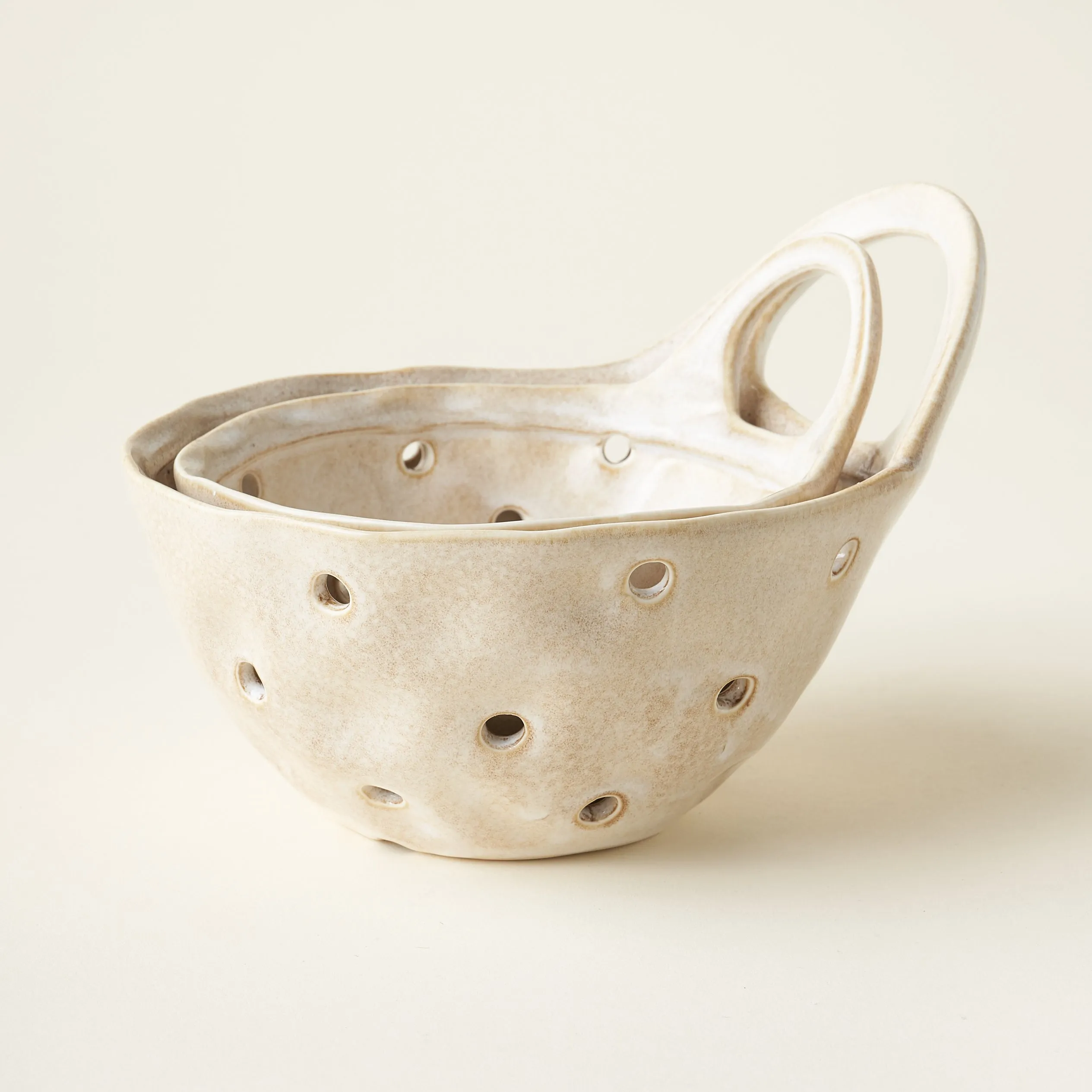 Stoneware Colander