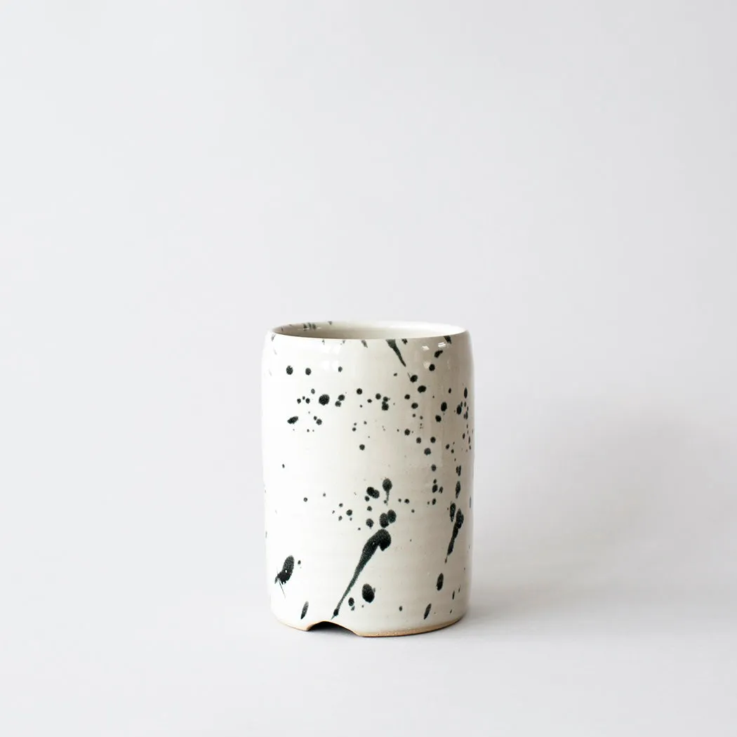 Stoneware Toothbrush Holder - Speckle