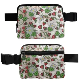 Strawberry Dreams Br Bark Belt Bag