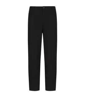 Stretch Organic Cotton Pants Black