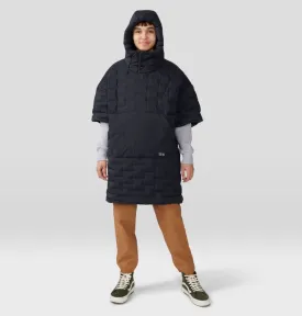 Stretchdown Poncho - Black