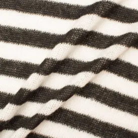 Striped Mohair Wool Knit