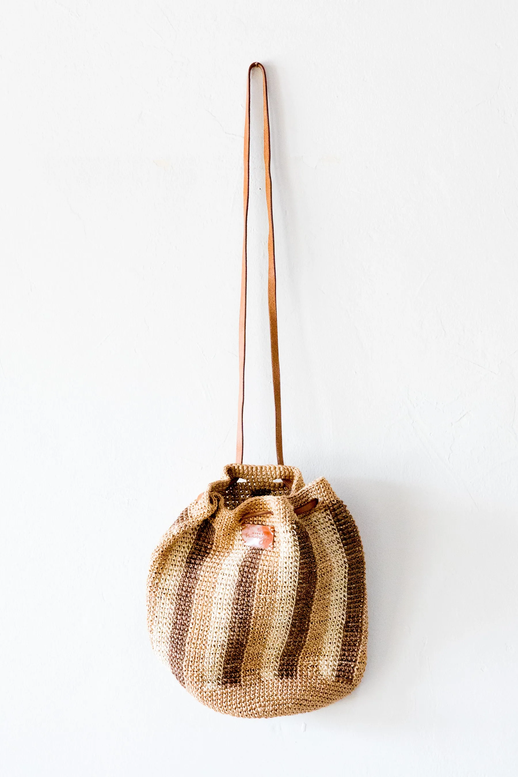 Striped Nana Bucket Bag