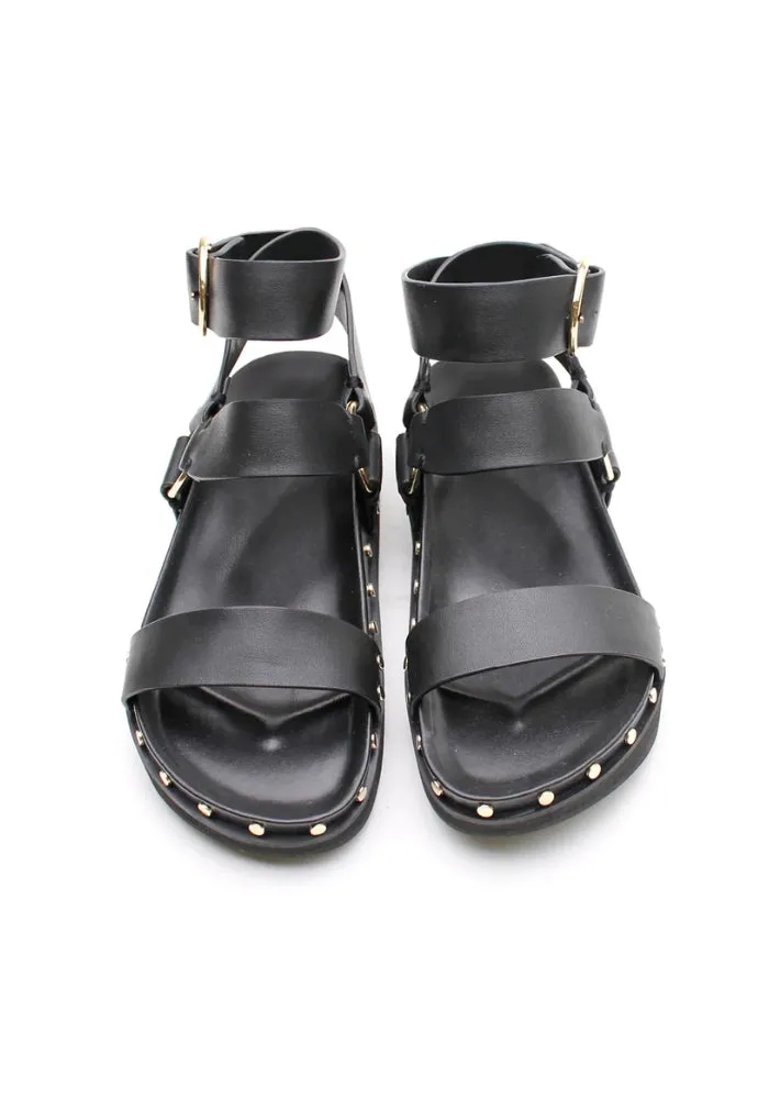 Studded Sandal - Black