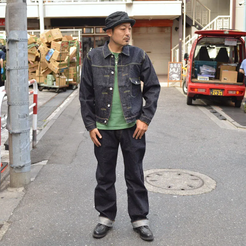 STUDIO D'ARTISAN "SD-411" 15oz Right Hand Denim 1st Type  Denim Jacket