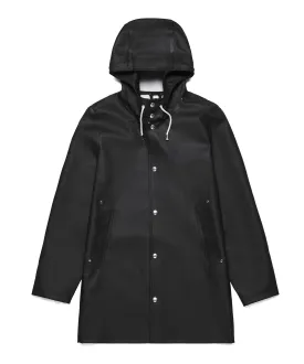 Stutterheim Stockholm Basic Raincoat in Black