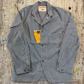 SUGARCANE PIN CHECK 8oz WORK COAT