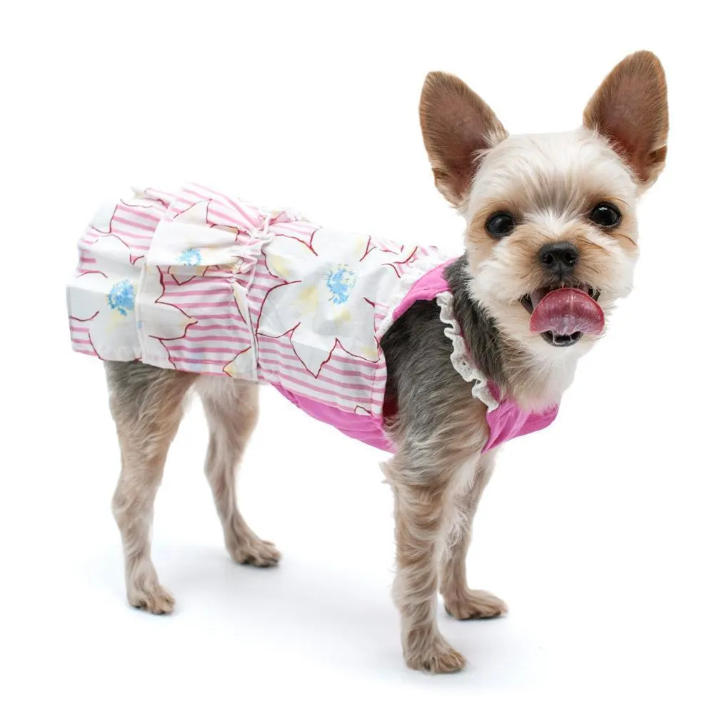 Summer Flower Dog Dress