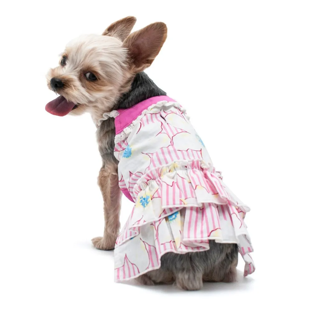 Summer Flower Dog Dress