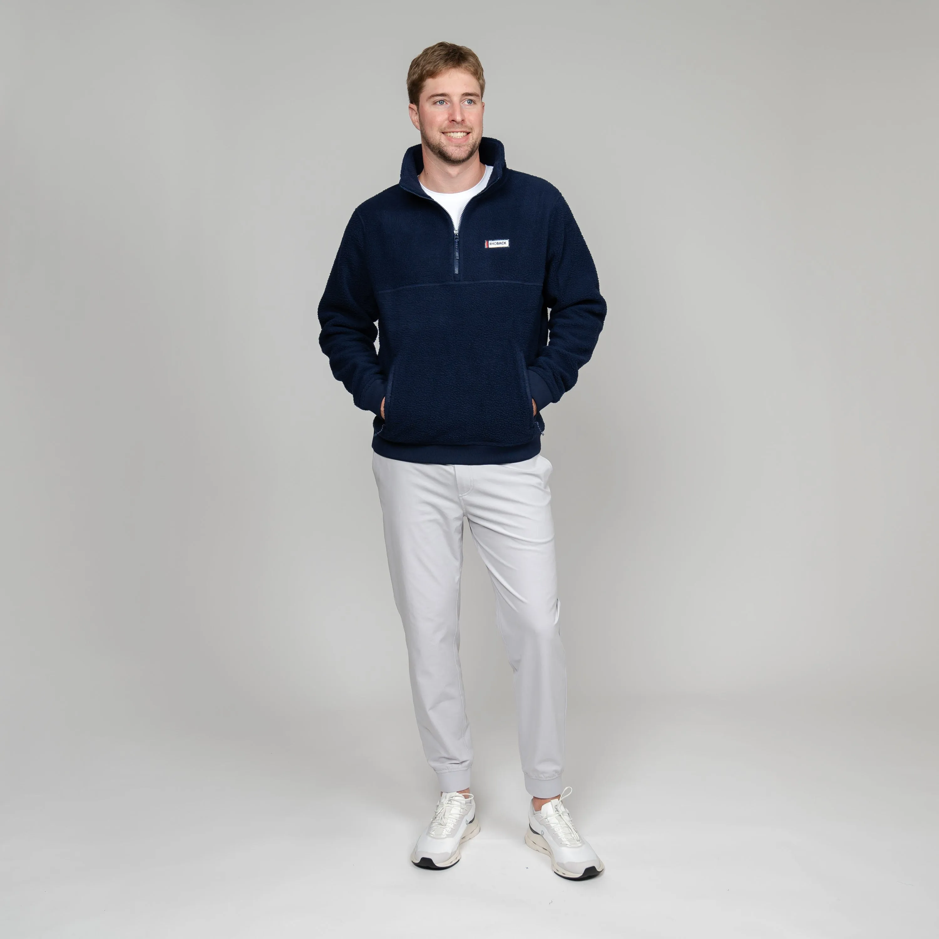 Summit Fleece Pullover | Solid - Fleet Navy