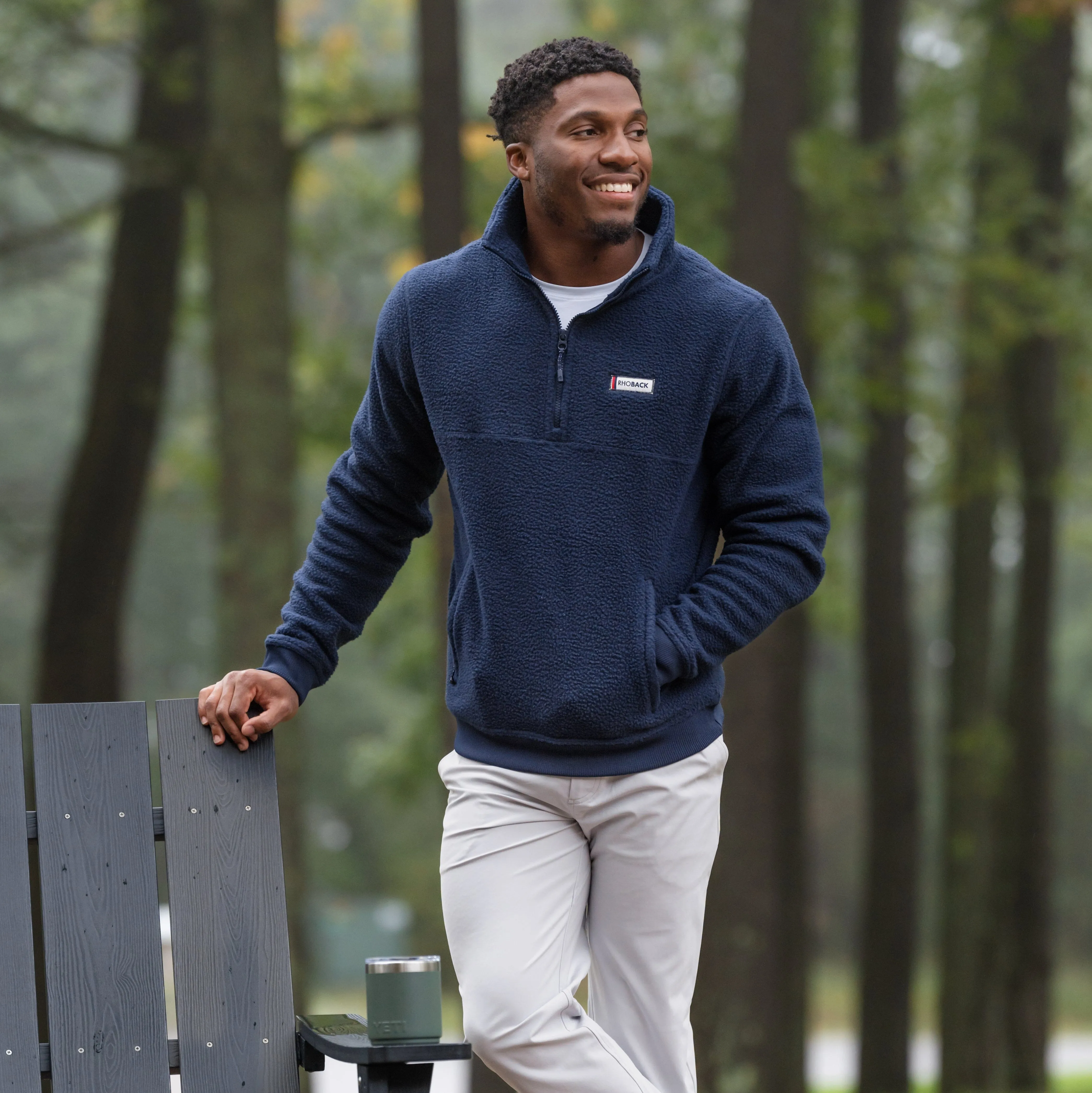 Summit Fleece Pullover | Solid - Fleet Navy