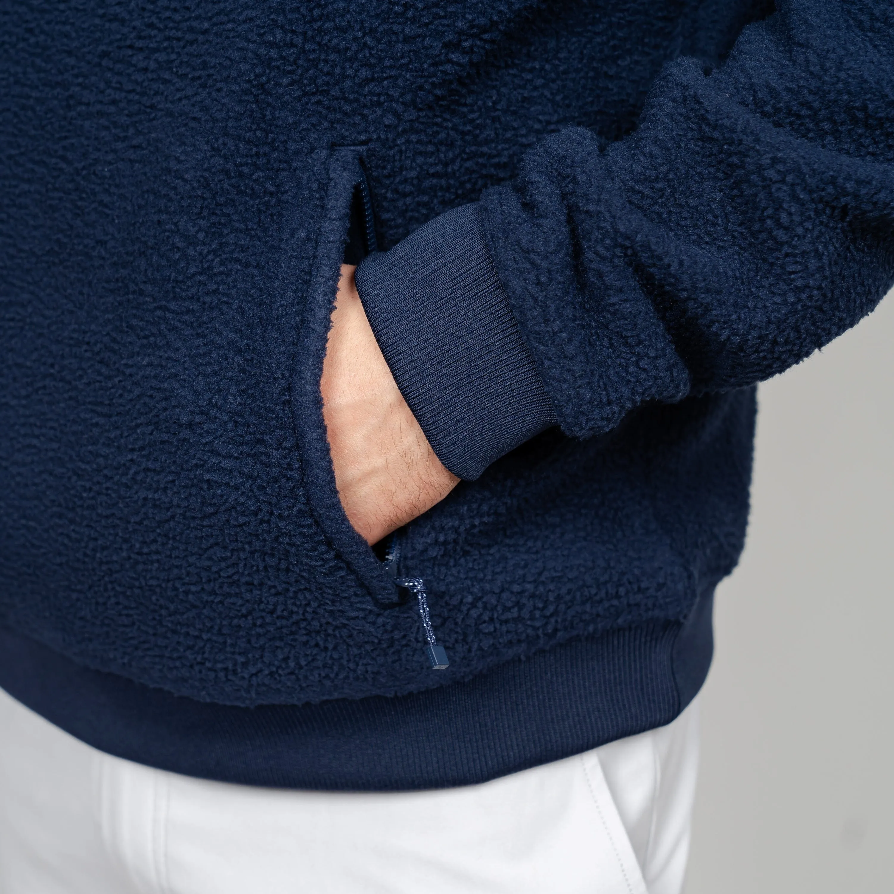 Summit Fleece Pullover | Solid - Fleet Navy