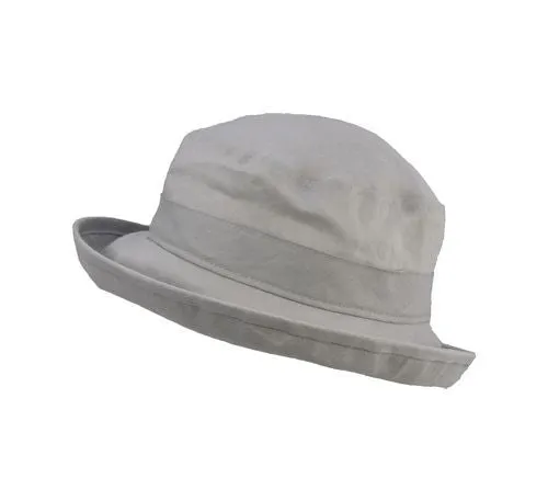 Sun Protection Bowler Hat - Summer Breeze Linen