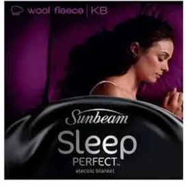 Sunbeam BL5671 Sleep Perfect Wool Fleece - King