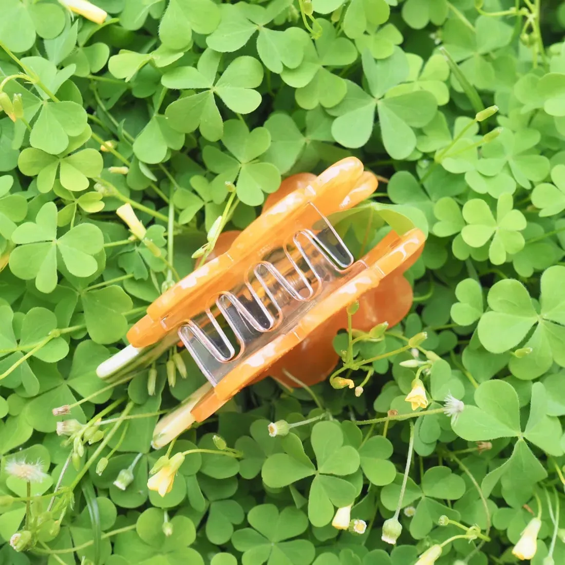 Sunburst Orange Hair Claw