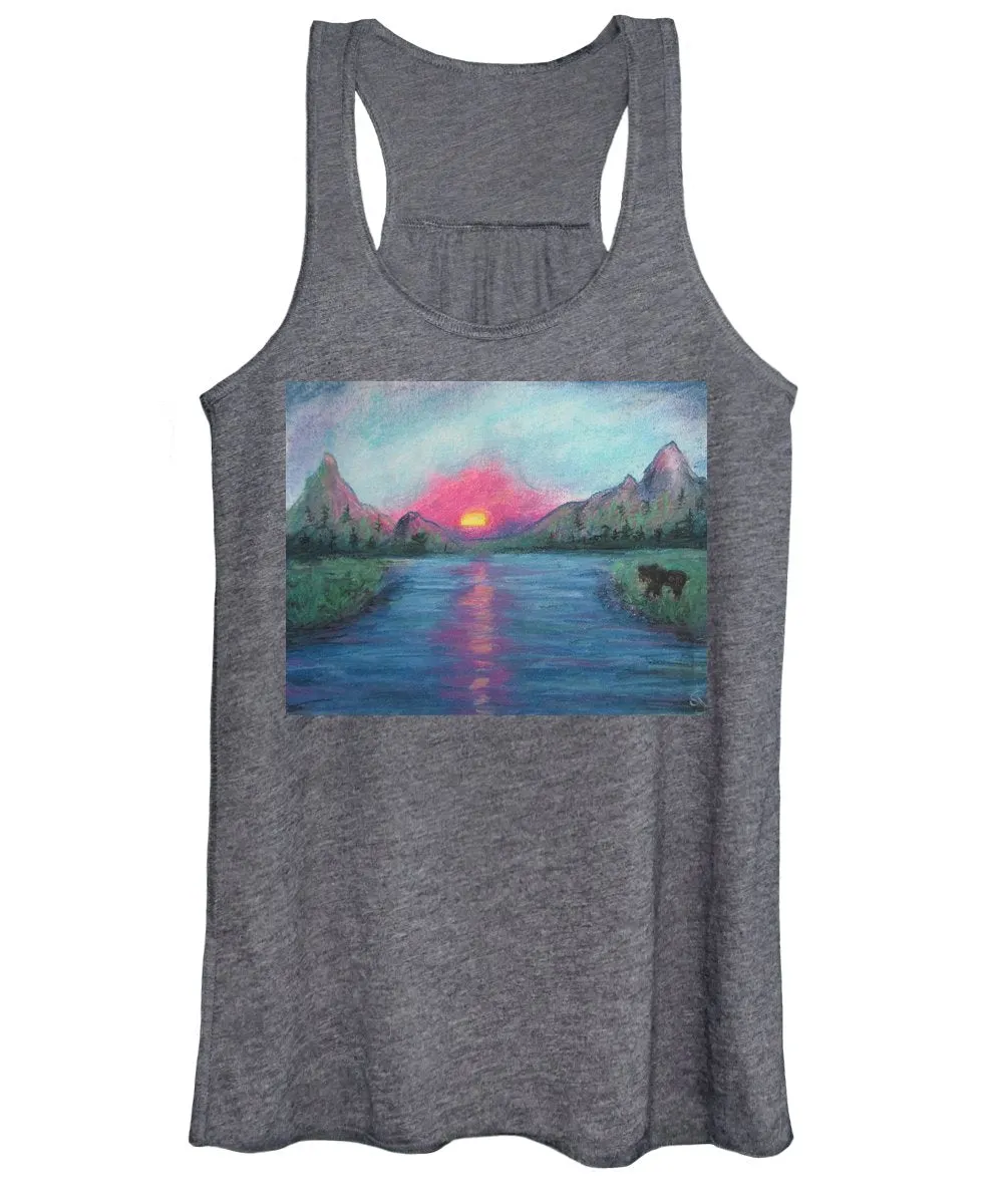 Sunny Bear Side ~ Women's Tank Top