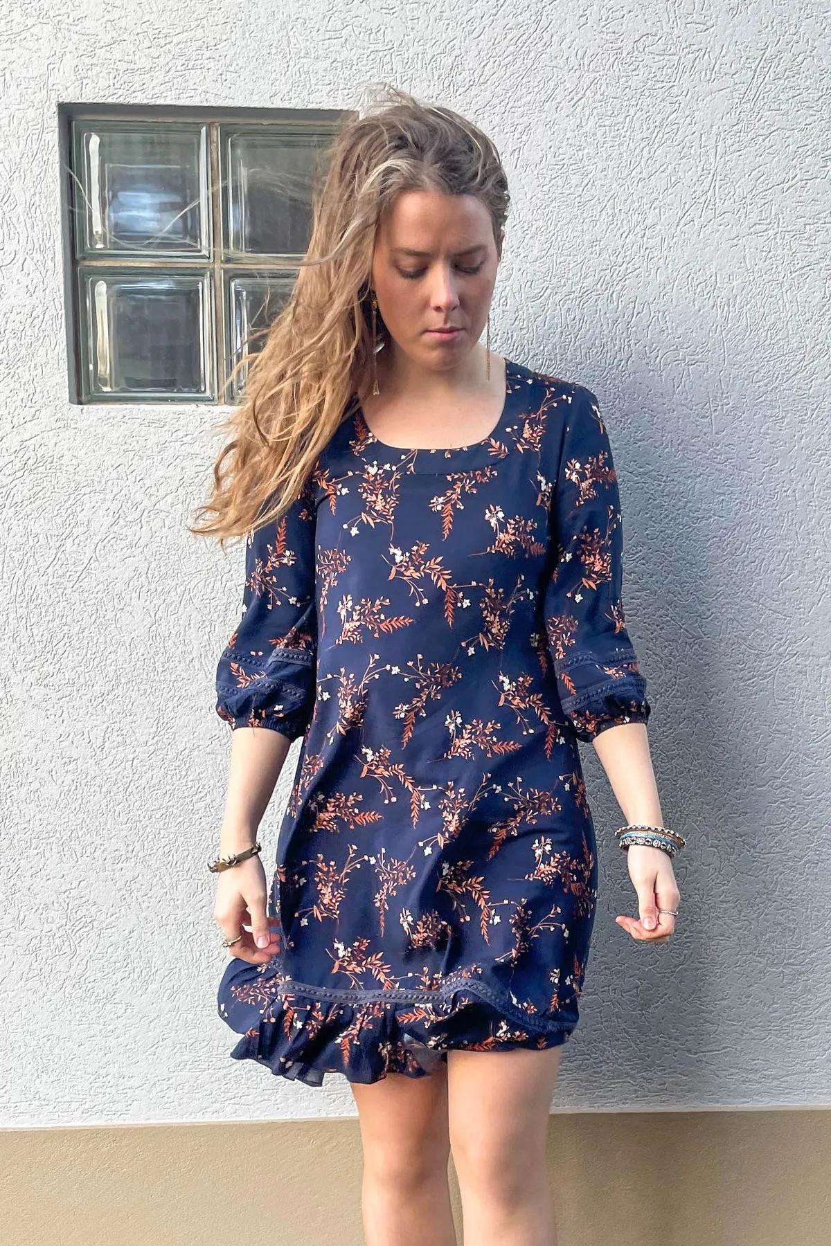 Sunny Hollow Dress - Autumn Floral