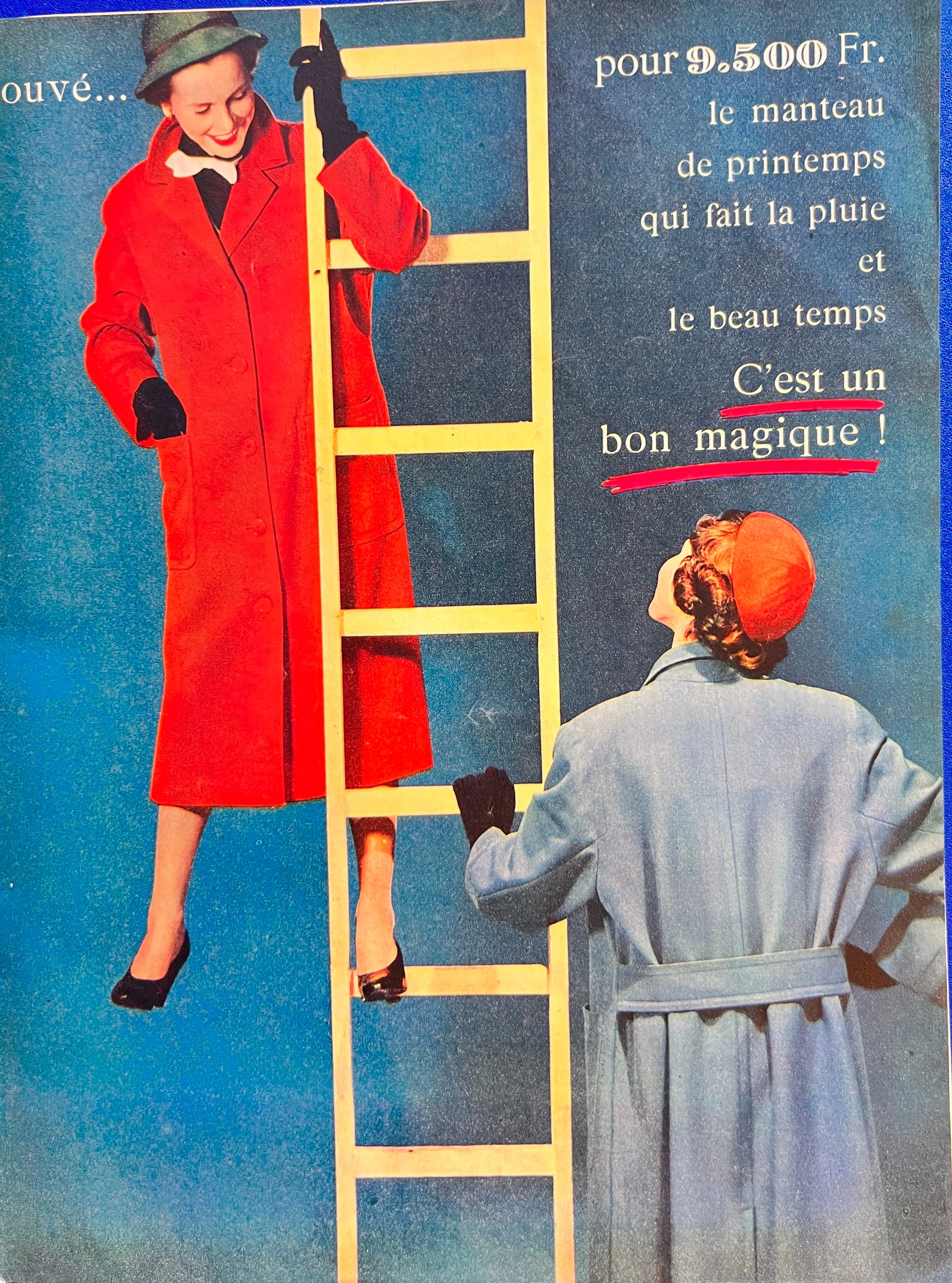 Sunny May 1950 issue of French ELLE.