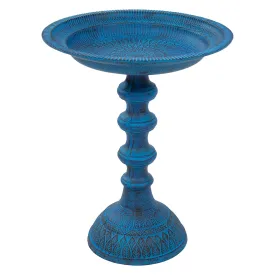 Sunnydaze Backyard Beauty Metal Bird Bath - 14.5"