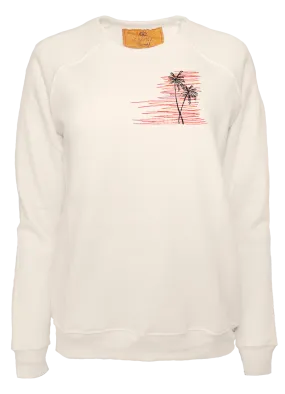 Sunset Palms Classic Crew Pullover