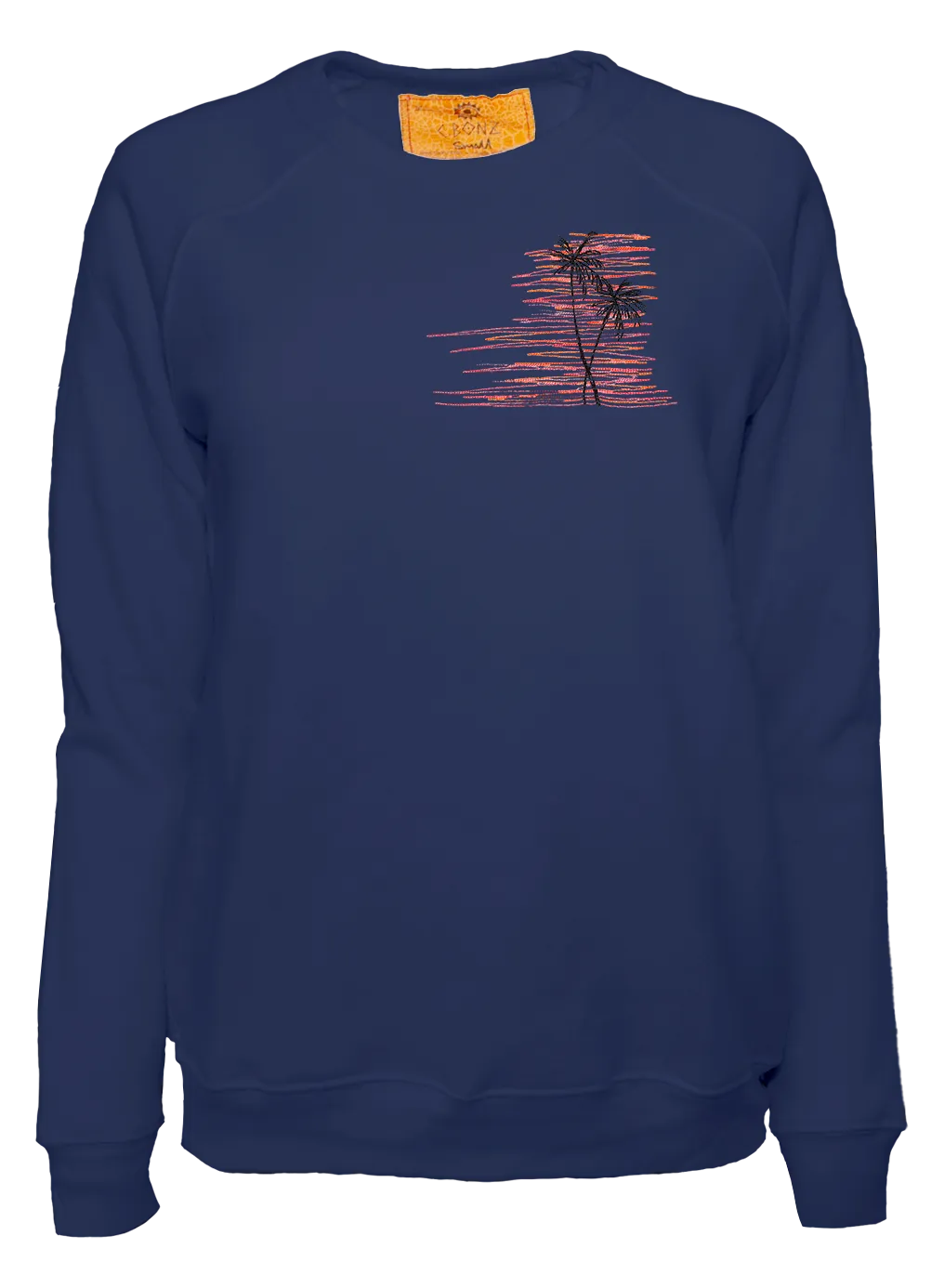 Sunset Palms Classic Crew Pullover