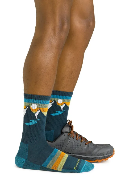 Sunset Ridge Micro Crew Lightweight Hiking Socks