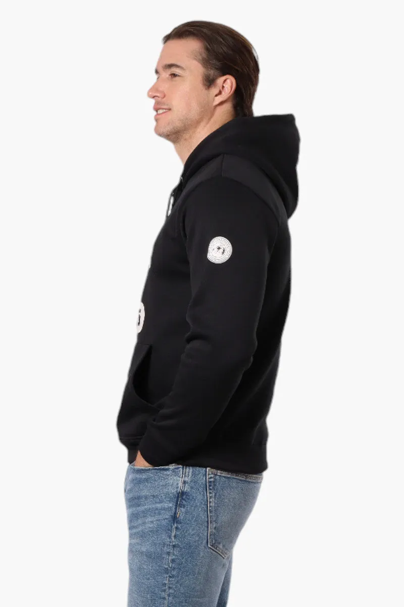 Super Triple Goose New York Print Hoodie - Black