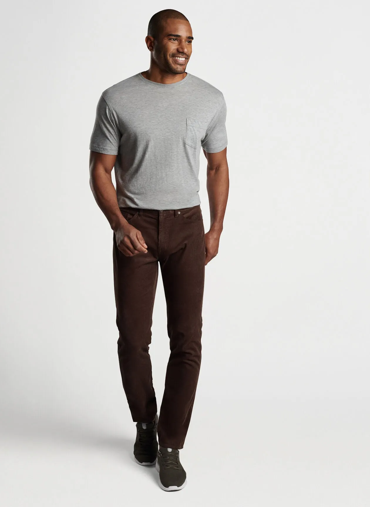 Superior Soft Corduroy Five-Pocket Pant