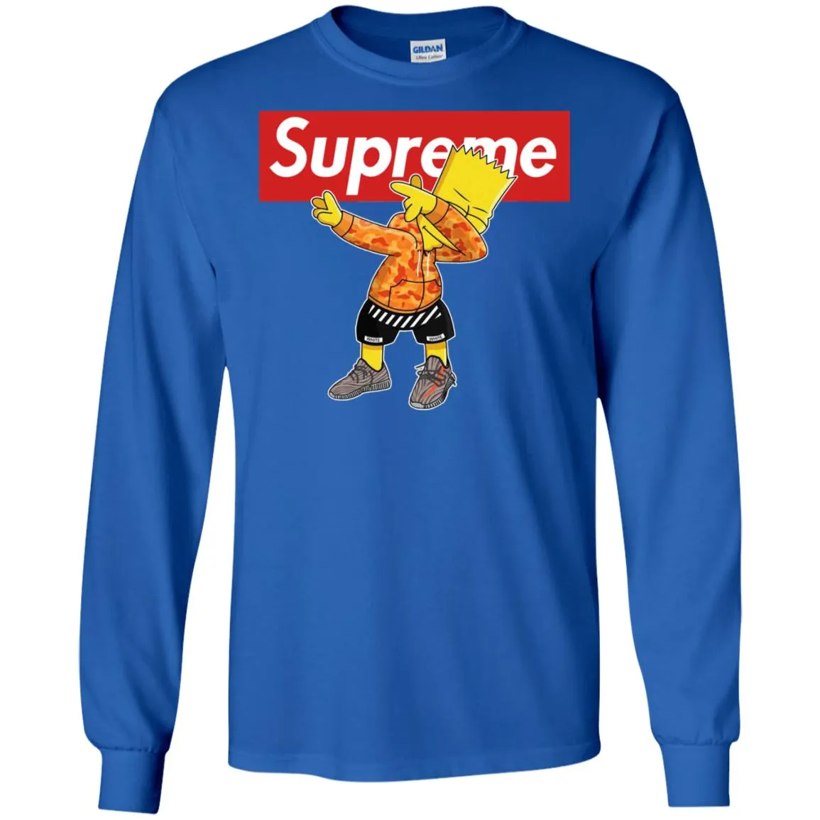 Supreme Dabbing T-shirt Men Long Sleeve Shirt