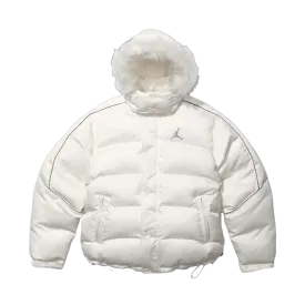 Supreme x Jordan Puffer Jacket 'White'