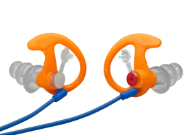 Surefire EP4 Sonic Defenders Plus Earplugs (Orange) - Small