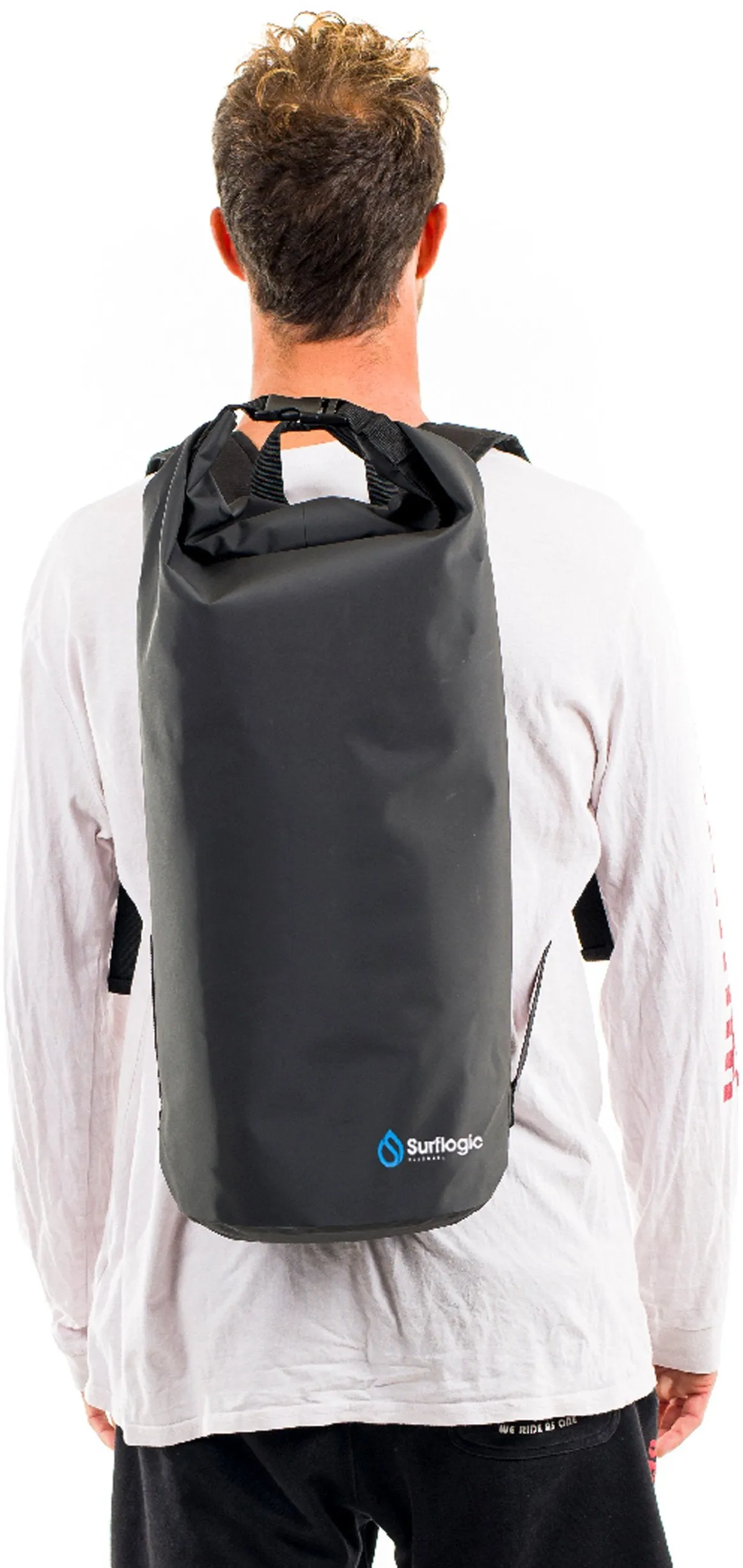 Surflogic Waterproof Dry Tube Backpack 30L Black