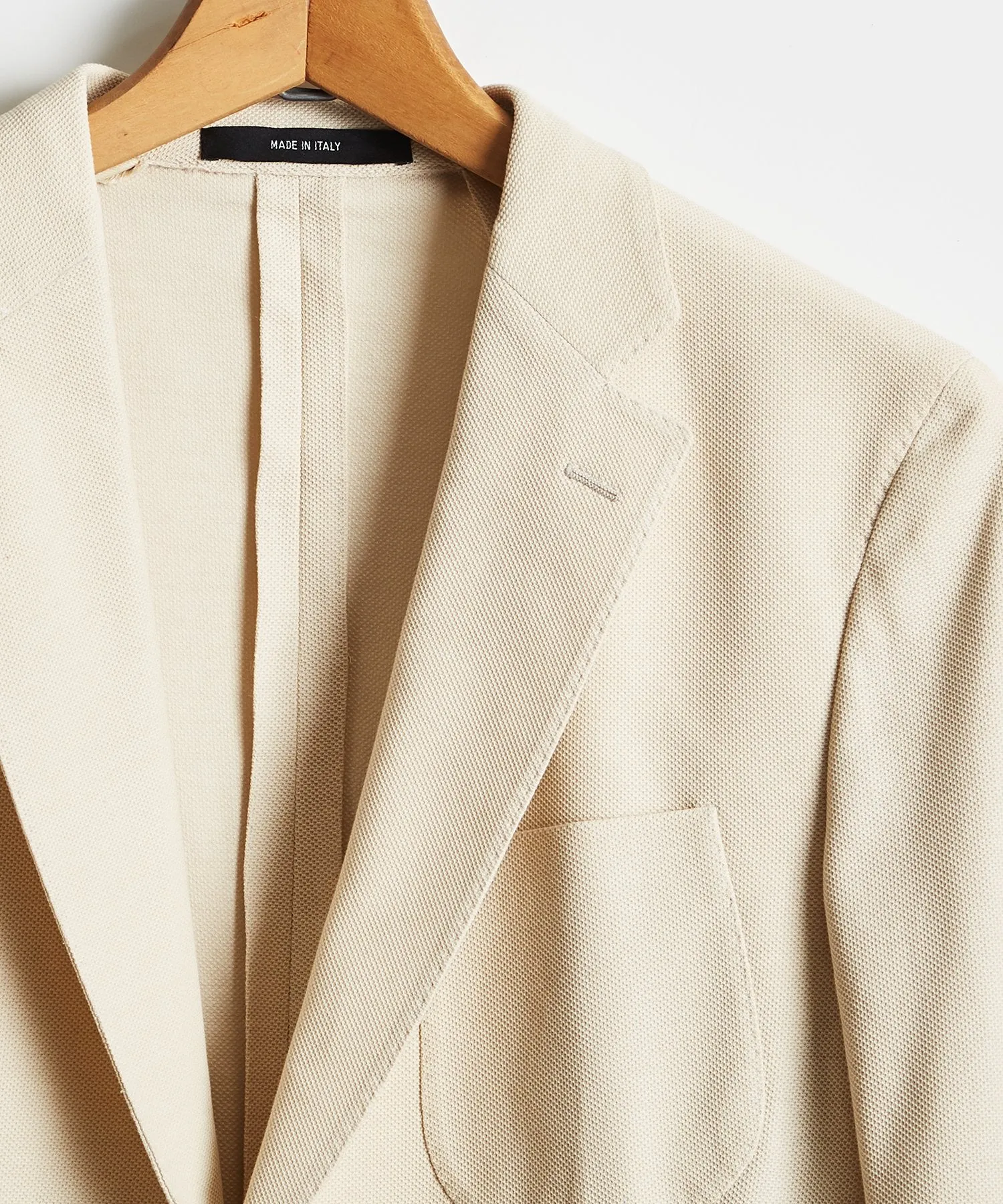 Sutton Italian Pique Sportcoat in Birch