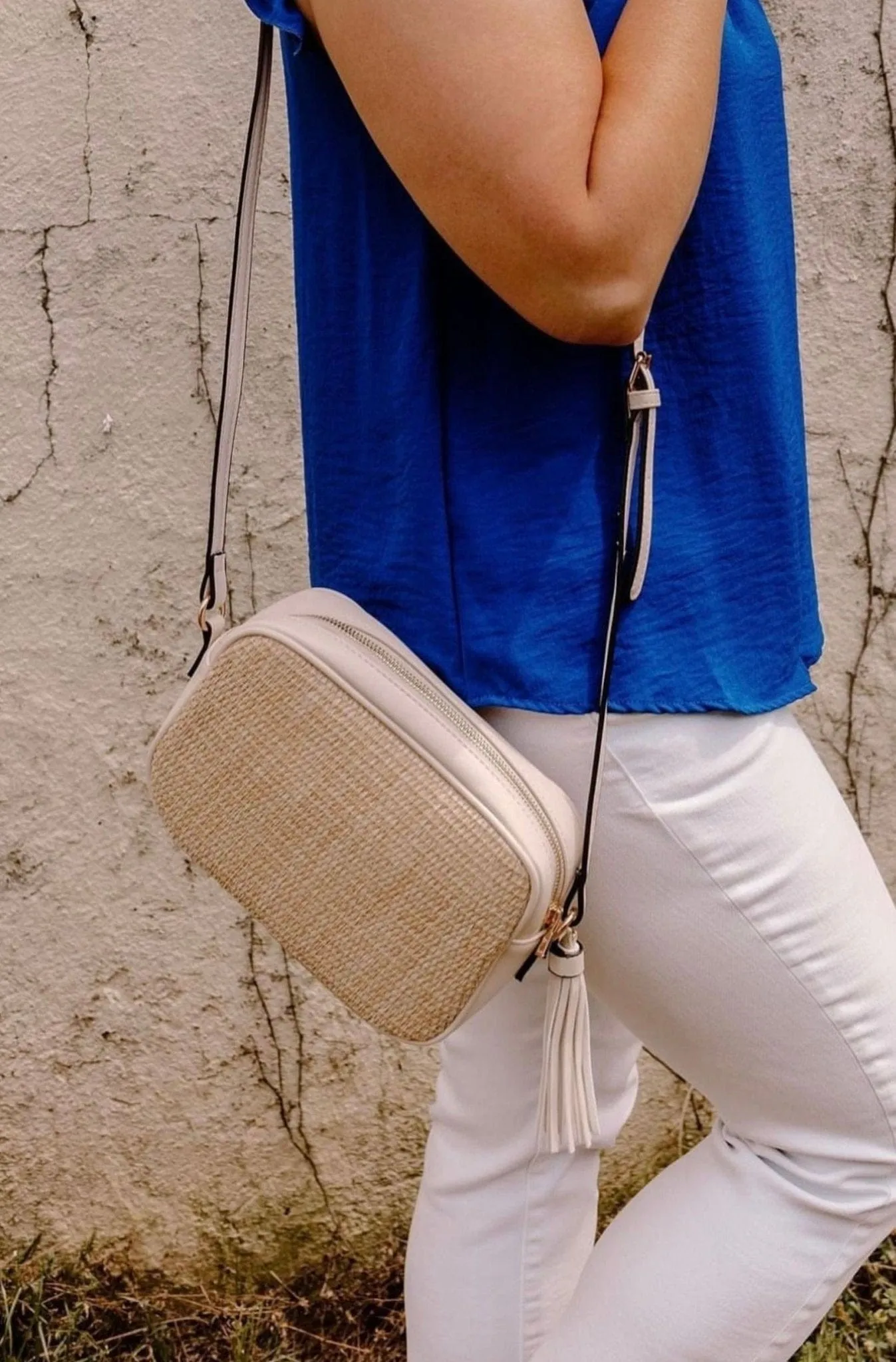 SW20377 Straw Camera Bag