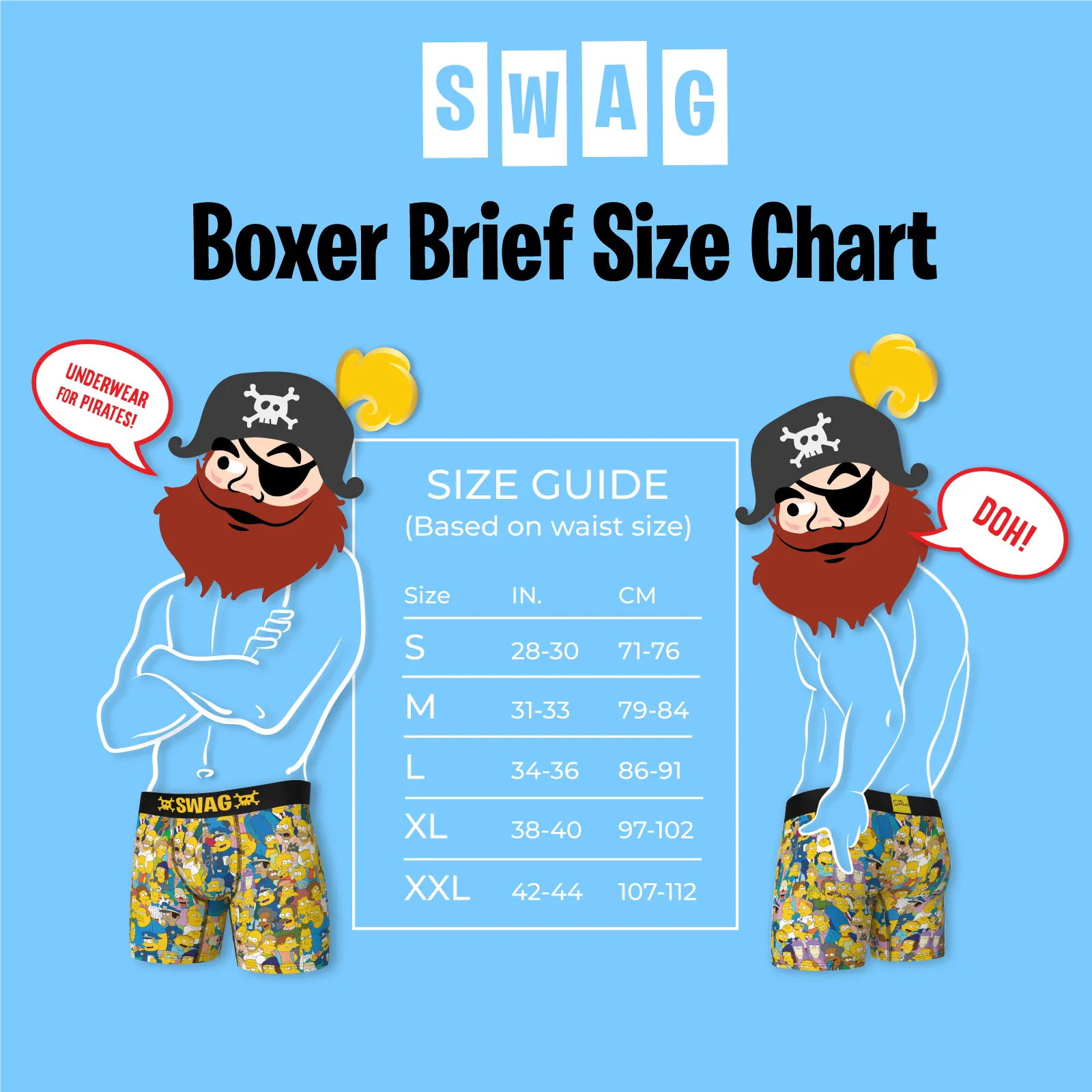 SWAG - The Simpsons: Springfield Boxers