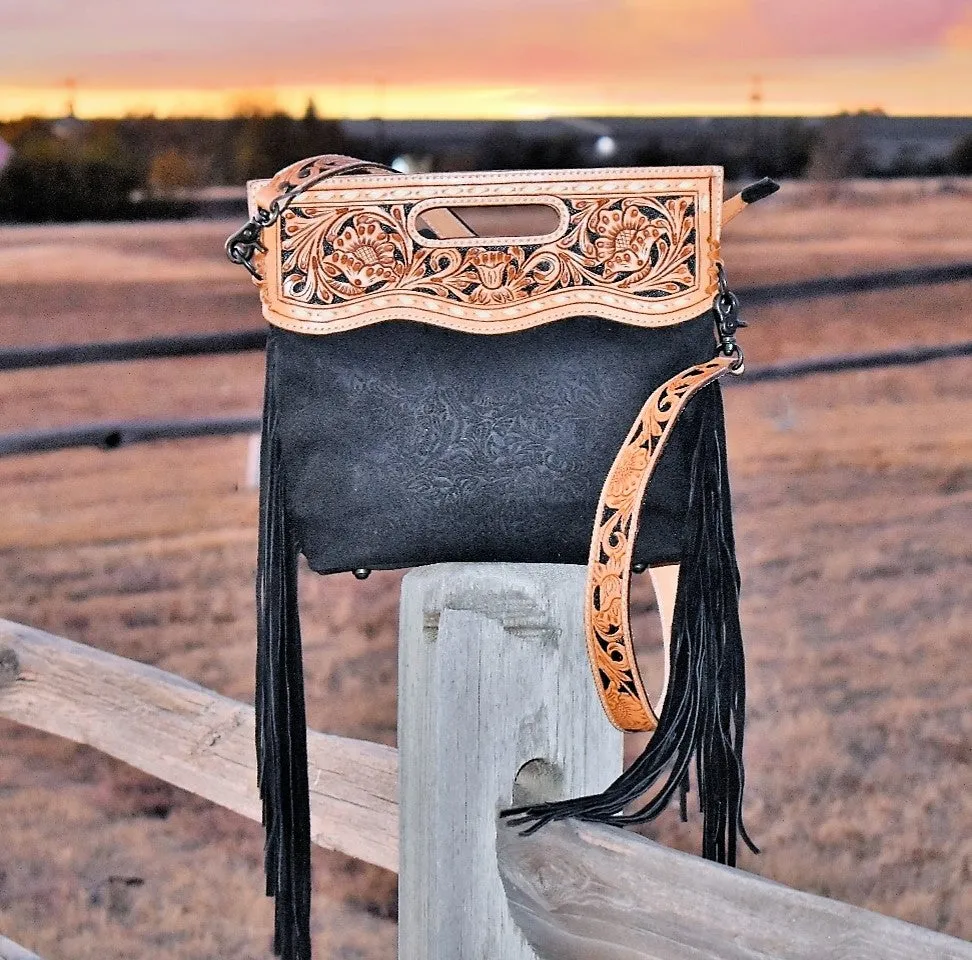 Sweet Suede Serenade Clutch