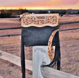 Sweet Suede Serenade Clutch