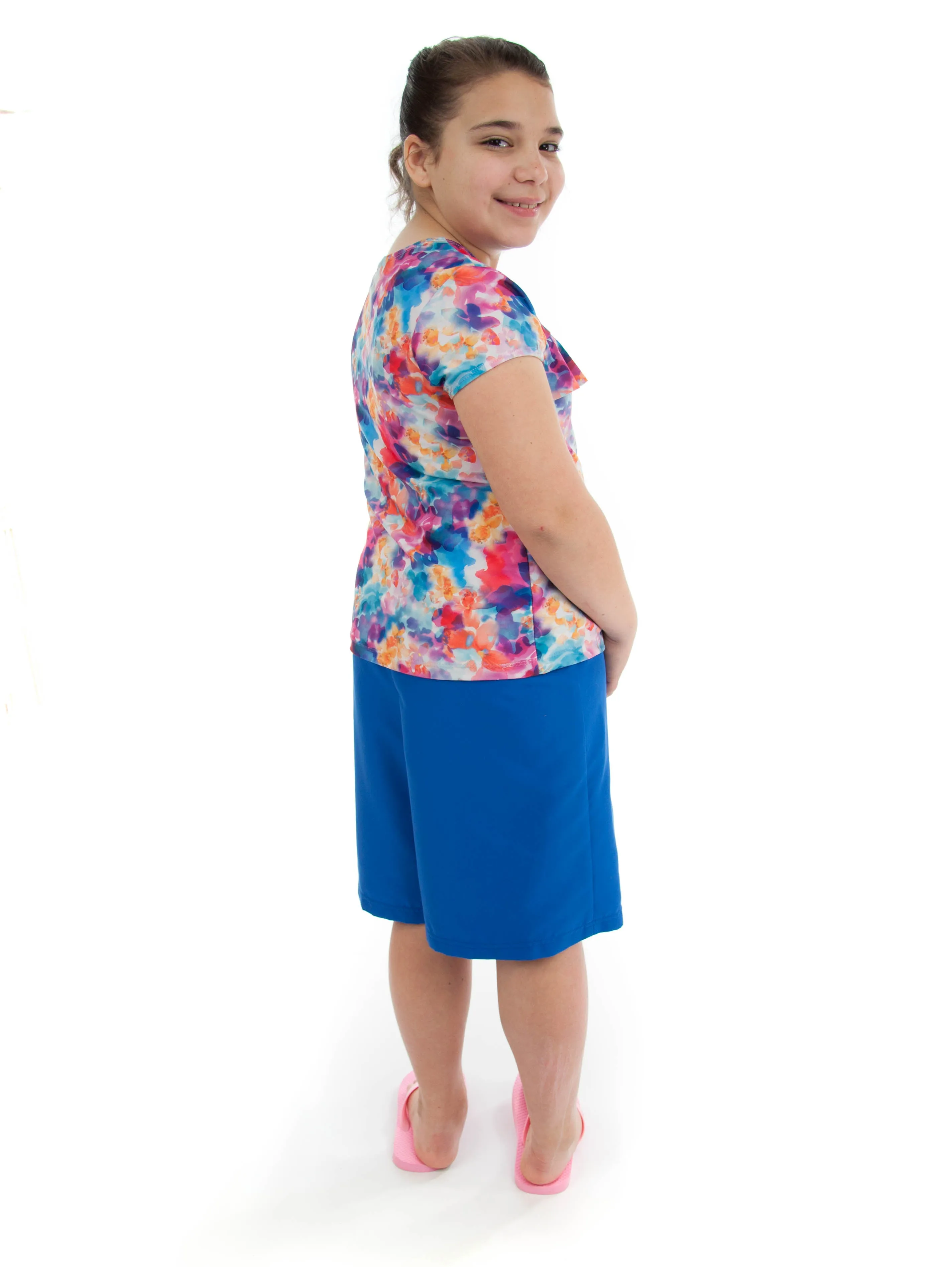 Swim Culottes / Girls Plus Size