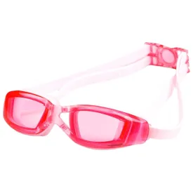 Swimming Goggles Comfortable Silicone Adjustable Swim Glasses Children Anti-Fog UV Waterproof Swimming Eyewear w/ Clear Case