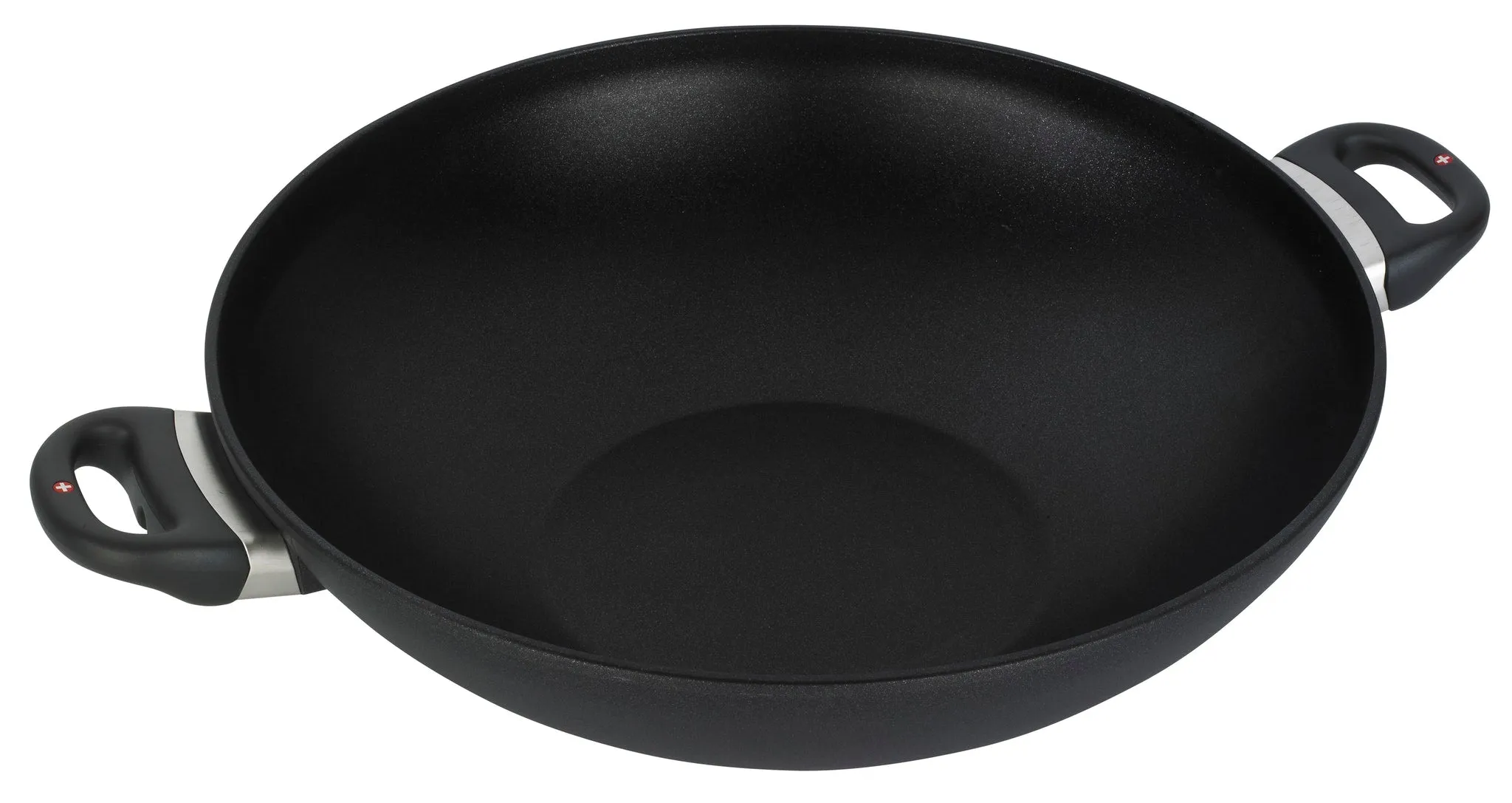 Swiss Diamond XD Induction Wok with Lid & Tempura Rack 36cm